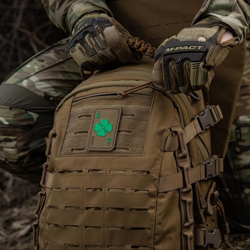 Verschiedenes - M-Tac – Lucky Card Patch – Cordura 500D – Klee – Coyote – 51391005 - Andere