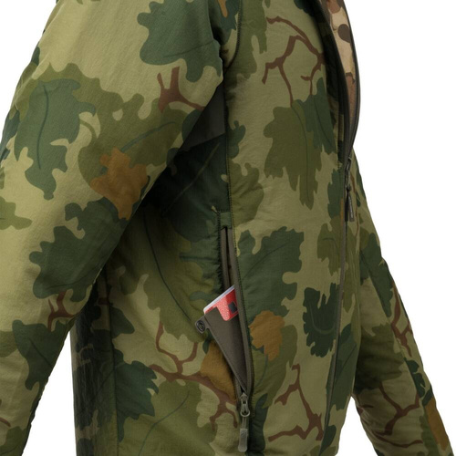 Militärjacken - Helikon - Reversible Wolfhound Hoodie Jacket® - Desert Night Camo / US Desert - KU-RWH-NL-0L05A