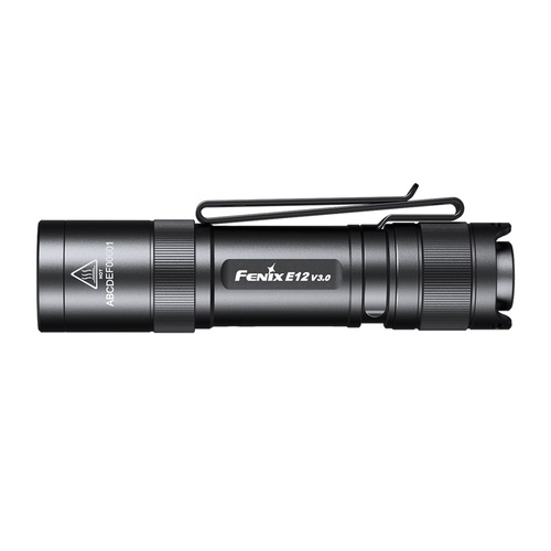 Fenix - LED-Taschenlampe E12 - 200 lm - Schwarz - E12 V3.0 - LED-Taschenlampen - Outdoor