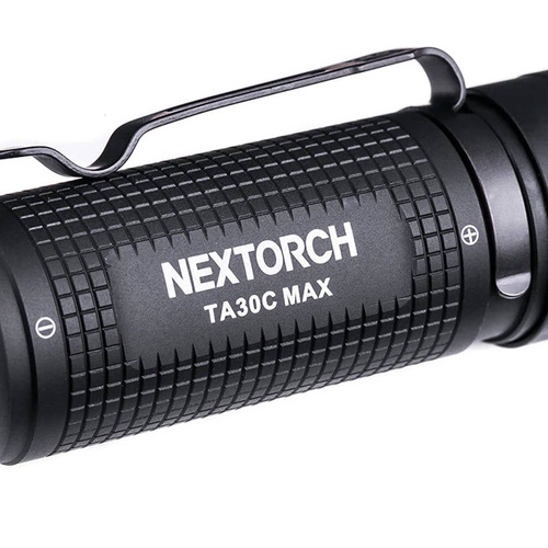 NEXTorch - LED Taschenlampe TA30C MAX - 3000 lm - Aluminium - Schwarz - TA30C MAX - LED-Taschenlampen - Outdoor