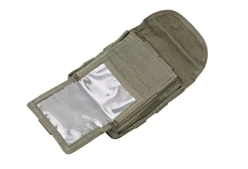 Ausrüstung - GFC Tactical - Verwaltungspaneel mit Kartentasche - Olive - GFT-19-003580 - Admin Taschen