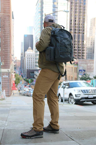 Stadt, EDC, 1 Tag (bis zu 25 Liter) - Helikon - Rucksack EDC - 24 L - Cordura - Flecktarn - PL-EDC-CD-23