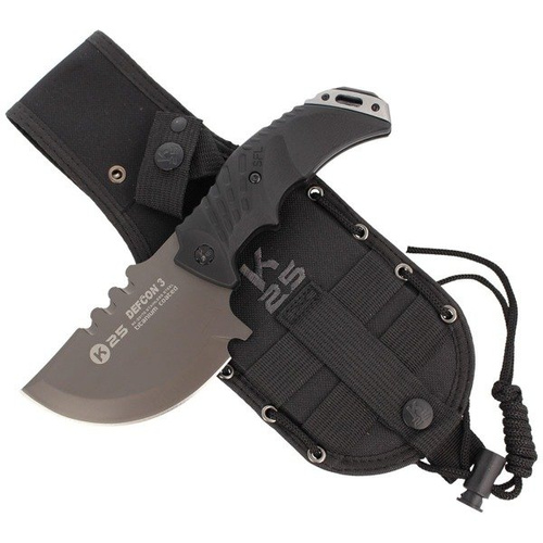 - K25 - DEFCON 3 Titanium Tactical feststehendes Messer - 32170