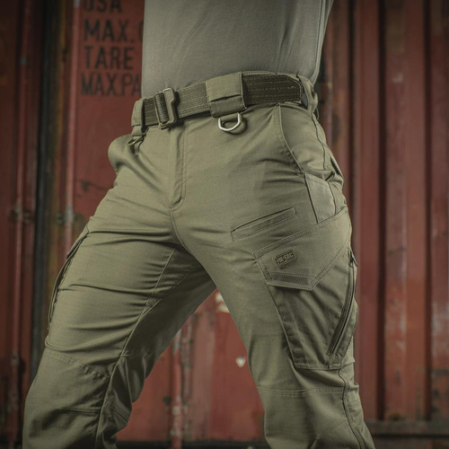 Bekleidung - M-Tac - Taktische Hose Aggressor Gen.II Flex - Ripstop - Dark Olive - 20058048 - Cargohosen