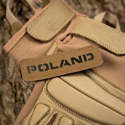 Flaggen - M-Tac - Aufnäher - Polen - Laserschnitt - Coyote / Schwarz - 51003105