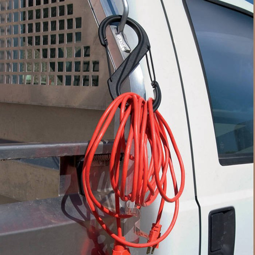 Nite Ize - S-Biner #10 Plastic Black Gate - Black - SBP10-03 - Kunststoffkarabiner - Outdoor