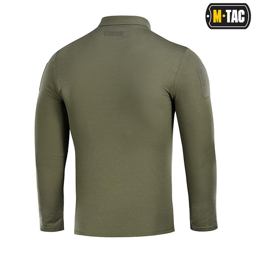 Bekleidung - M-Tac - Taktisches Poloshirt mit langen Ärmeln - Army Olive - 80021062 - Poloshirts