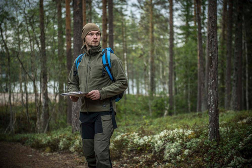 Bekleidung - Helikon - Sweatshirt Fleece Classic Army - Olive Green / Black - BL-CAF-FL-16 - Fleece-Sweatshirts