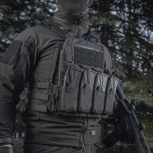 Ausrüstung - M-Tac - Plate Carrier Cuirass QRS XL taktische Weste - Schwarz - 10180002 - Modulare Westen