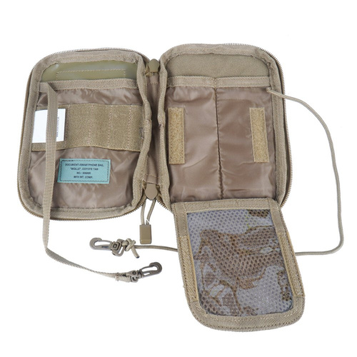 Outdoor - MFH - Organizer Pouch - Klein - Polyester - Coyote Tan - 30606R - Seitentaschen & Organizer