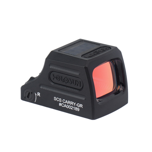 Holosun - Geschlossener Kollimator Carry - RMSc - Grüner Punkt - Solarpanel - SCS-CARRY-GR - Holosun Kollimatorvisiere