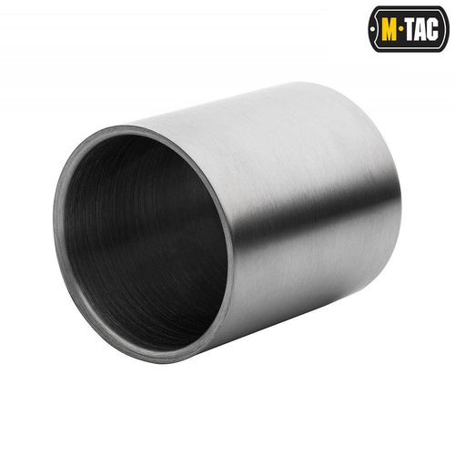 Outdoor - M-Tac - Thermobecher mit Gewehr - 280 ml - Edelstahl - Chrom - 60008012 - Tassen & Thermoskannen