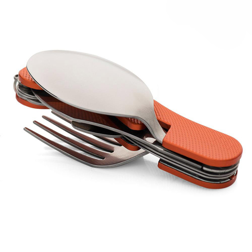 Outdoor - M-Tac - Zerlegtes Reisebesteck - Orange - 60012035 - Taschenmesser & Schweizermesser