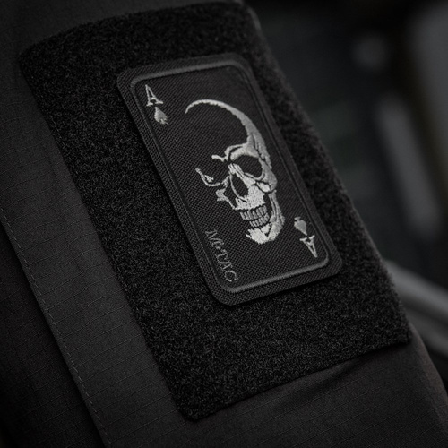 M-Tac - Moralaufnäher Patch Face of War - Cordura - Schwarz - 51389002 - Morale Patch