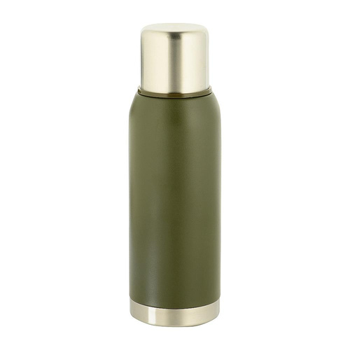 Tassen & Thermoskannen - M-Tac - Edelstahl-Thermoskanne - Fassungsvermögen 1000 ml - Olive - UN-Y01-1000A