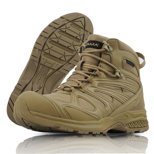 Altama - Aboottabad Trail Mid taktische Stiefel - Coyote - 353203 - Militärstiefel