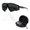 Gatorz - Ballistische Brille Blastshield B2 - ANSI Z87+ - Zwei Visiere - Anti-Beschlag - GZ-16-396