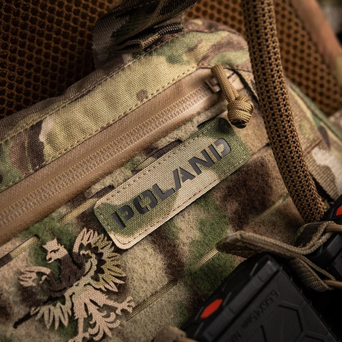 M-Tac - Polen-Abzeichen - Laserschnitt - Multicam / Schwarz - 51003108 - Flaggen - Verschiedenes