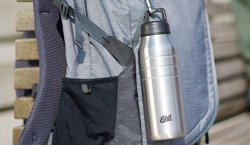 Outdoor - Esbit - Majoris Trinkflasche - 680 ml - Schwarz - DB680TL-DG - Wasserbehälter & Feldflaschen