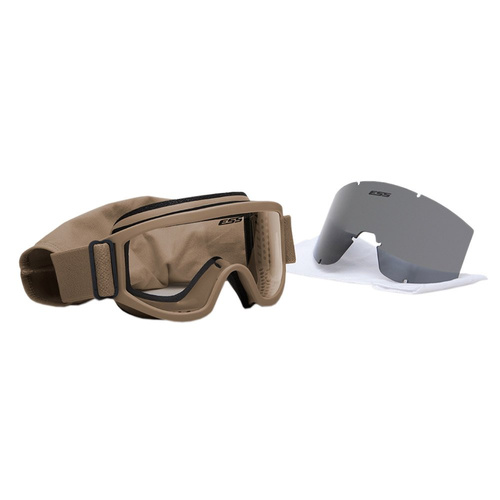 Ballistische Brillen (Goggles) - ESS - Land Ops Brillant - Land Tan - 740-0406