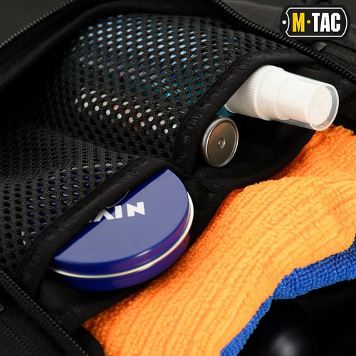 Outdoor - M-Tac - Elite Gen.II Militär Kosmetiktasche - Cordura - Schwarz - 10108002 - Seitentaschen & Organizer
