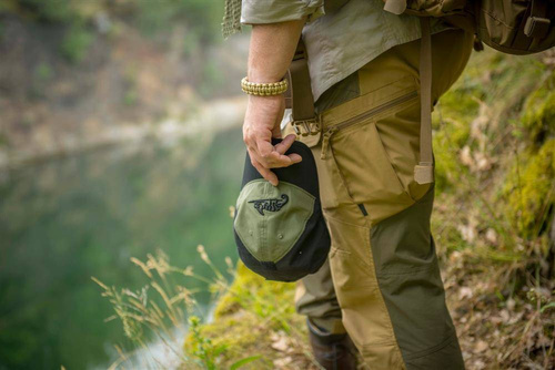 Cargohosen - Helikon - Hybrid Outback Pants® Hose - DuraCanvas® - Coyote / Black - SP-HOP-DC-1101A