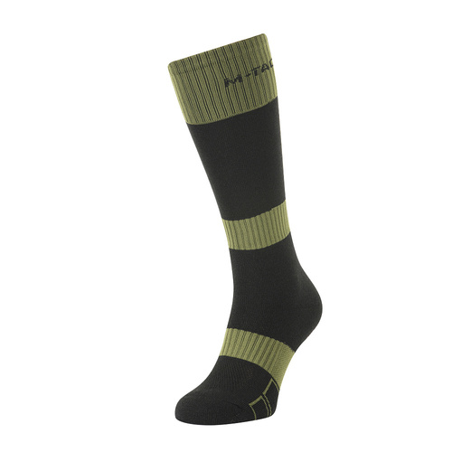 M-Tac – Ranger Wintersocken – Schwarz/Oliv – 30908121 - Militärsocken