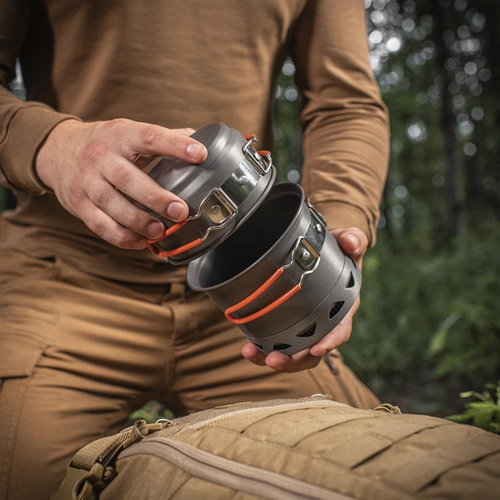 M-Tac - Individuelles Touristengeschirr - Grün - MTC-DM-FMC-217 - Militärisches Kochgeschirr