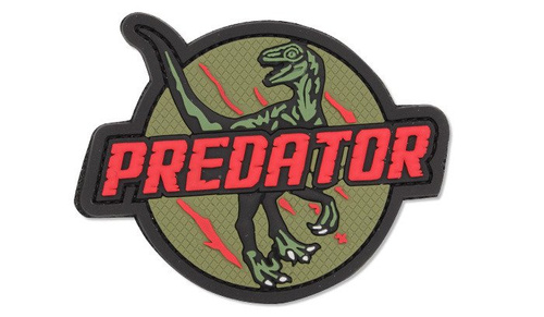 101 Inc. - 3D-Aufnäher - Raubtier - Rot - 444130-7046 -  3D PVC Morale Patches