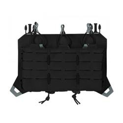 Direct Action - Spitfire Triple Rifle Magazine Flap® - Schwarz - PC-R3FP-CD5-BLK