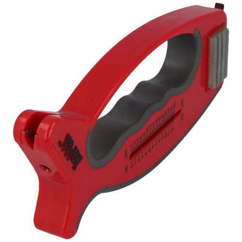 Smith's - 4-in-1-Angelmesserschärfer - Rot - JIFF-FISH - Messerschärfer - Outdoor