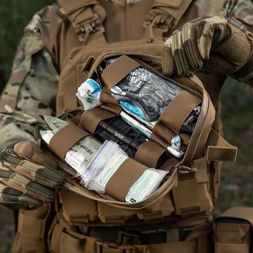 Ausrüstung - M-Tac - Rool Elite Abnehmbares Taktisches Erste-Hilfe-Set - Coyote - 51700005 - Medic Taschen