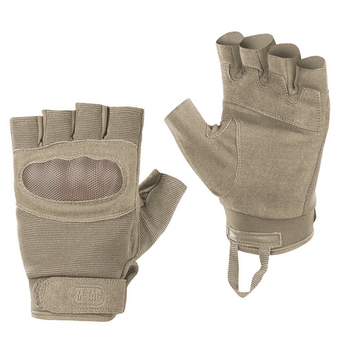 M-Tac - Assault Tactical Mk.3 Fingerlose Handschuhe - Khaki - 90213004 - Taktisch Handschuhe