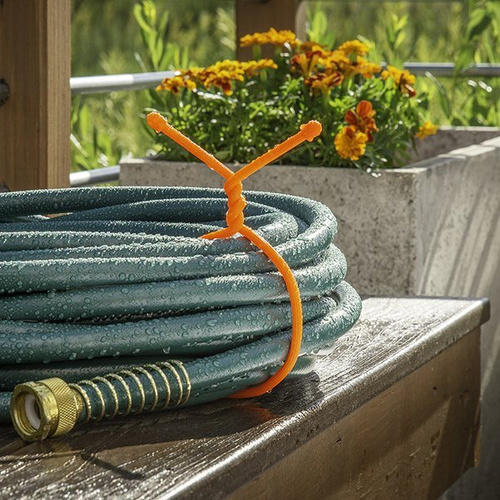 Nite Ize - Nite Ize - Gear Tie® Wiederverwendbare Gummi Twist Tie™ 24 in. - 2 Stück - Hellorange - GT24-2PK-31