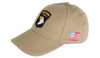 FOSTEX - Baseballmütze 101st Airborne - Baumwolle - Sand - 215151-223 Sand