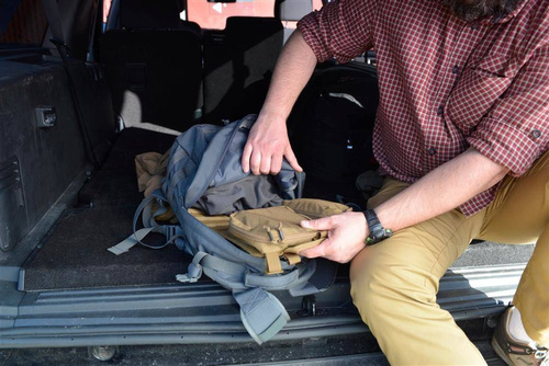 Helikon - Klettverschluss-Paneel Einsatz MOLLE Adapter 2 - Cordura - Coyote - IN-MA2-CD-11 - Sonstige