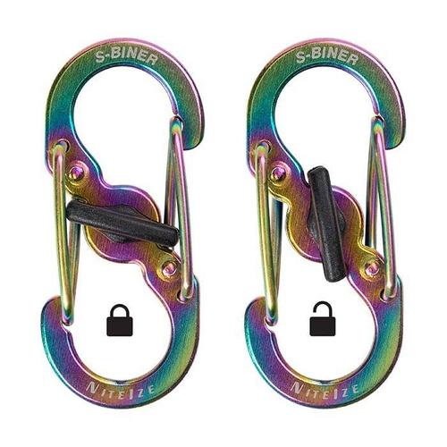 Nite Ize - BigFoot Locker™ KeyRack™ - Spectrum - KLKBF-07-R3 - Stahlkarabiner - Outdoor