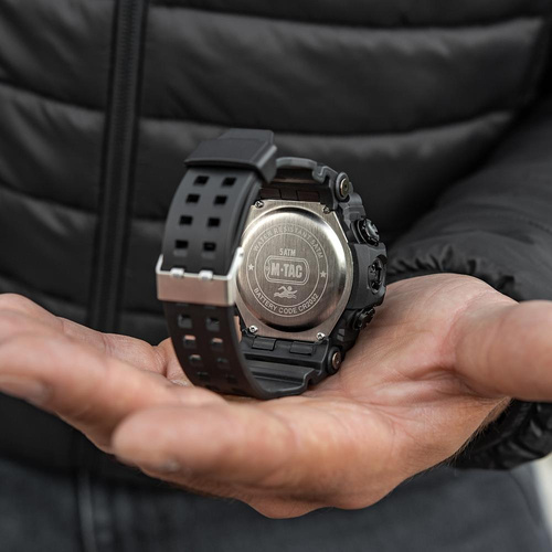 Uhren - M-Tac - Taktische Uhr 2037 - LED - 5 ATM - Schwarz - 50007002