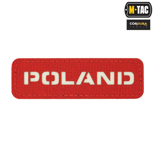 M-Tac - Polen-Aufnäher - Laserschnitt - Rot / Weiß - 51003333 - Flaggen