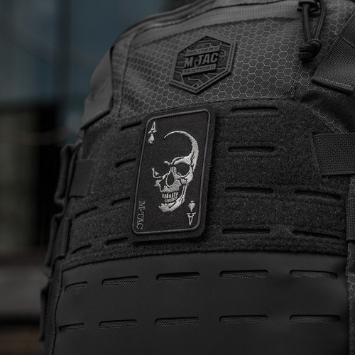 Morale Patch - M-Tac - Moralaufnäher Patch Face of War - Cordura - Schwarz - 51389002