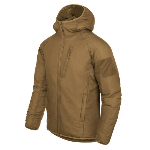 Helikon - Jacke Wolfhound Hoodie - Windpack Nylon - Coyote - KU-WLH-NL-11 - Militärjacken