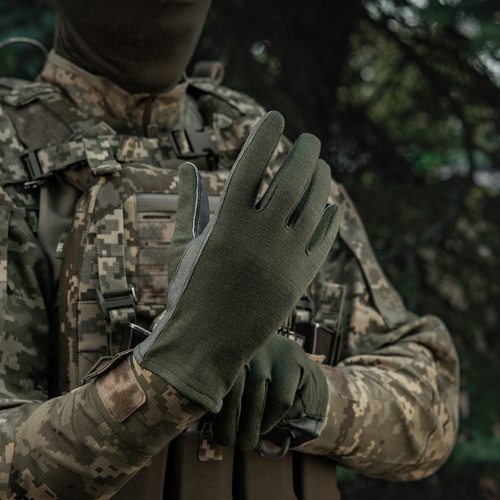 M-Tac - Nomex Sport Leather Taktische Handschuhe - Olive - 90317001 - Taktisch Handschuhe - Handschuhe