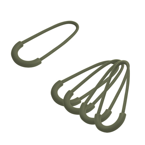 101 Inc - Reißverschlussring-Zieher - 5er-Pack - Grün - 359710-GR - Zubehör