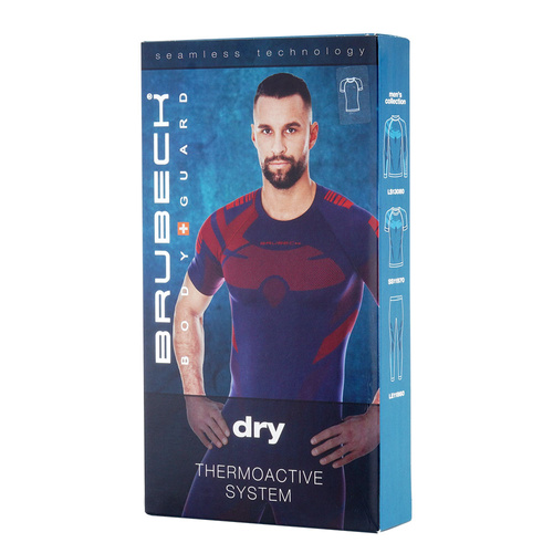 Bekleidung - Brubeck - Thermoactiv T-shirt DRY - Schwarz/Graphit - SS11970 - Thermoaktive Wäsche