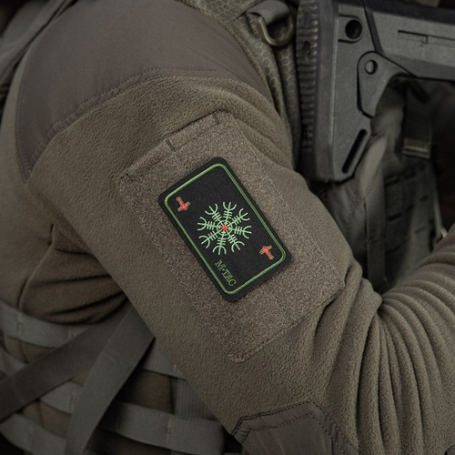 M-Tac – Helm of Terror Map Patch – Stickerei – Schwarz/Oliv – 51392201 - Andere - Verschiedenes