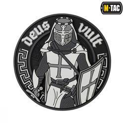 M-Tac - Deus Vult 3D PVC Aufnäher - Schwarz - 51116236