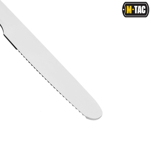 Touristenbesteck - M-Tac - Praktische Reiseutensilien Klein Set - Stahl - Silber - HWCJ001S