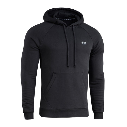 M-Tac - Taktischer Kapuzenpullover Cotton Raglan Hard Hoodie - Schwarz - 51388002 - Militär-Sweatshirts - Bekleidung