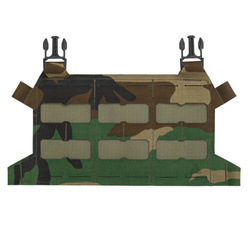 Direct Action - Frontplatte mit skelettierter Plattenträgerklappe Skeletonized Plate Carrier Flap - Woodland - PC-SKFP-CD5-WDL