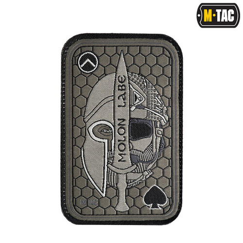 M-Tac - Moralabzeichen Molon Labe Ace - Jacquard  - Olive - 51126001 - Morale Patch